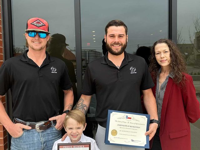 Limitless Premier Services team receiving professional industry recognition.